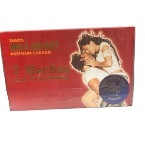 Seven males mystic esoteric bar soap / jabón esotérico en barra siete machos